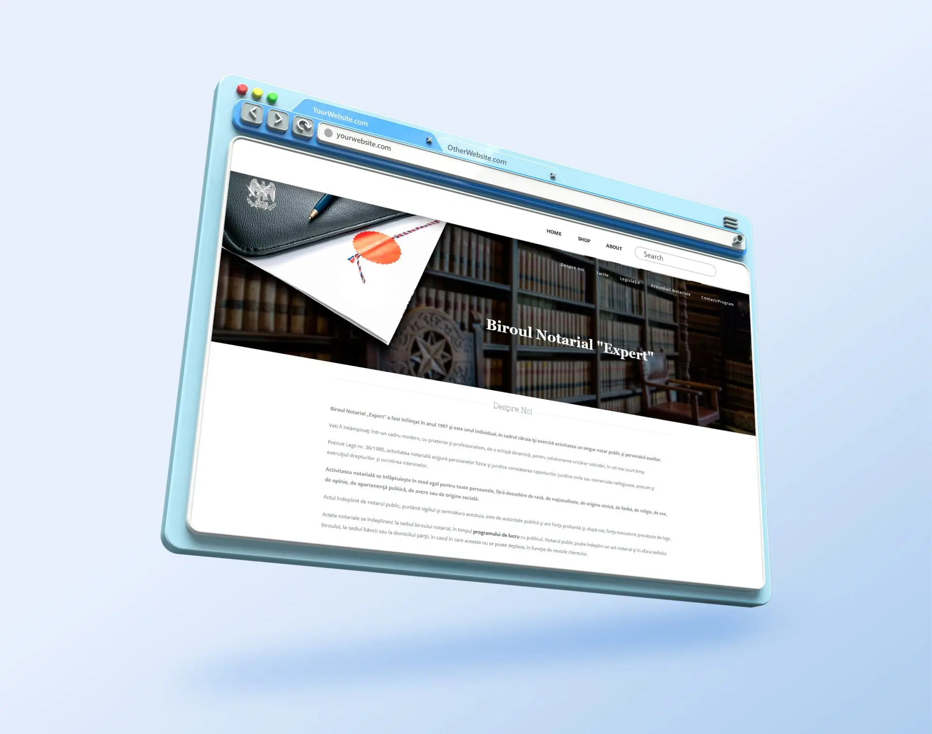 proiect - birou - notarial by saWEB